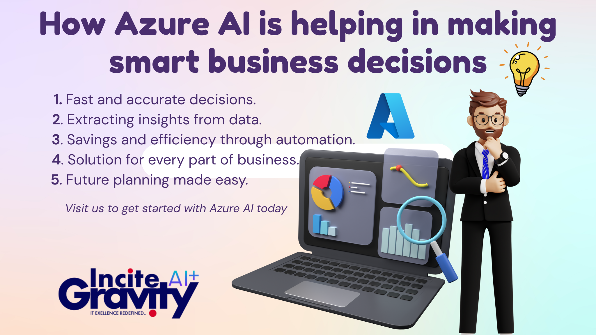 How Azure AI is helping in making smart business decisions - Incite Gravity